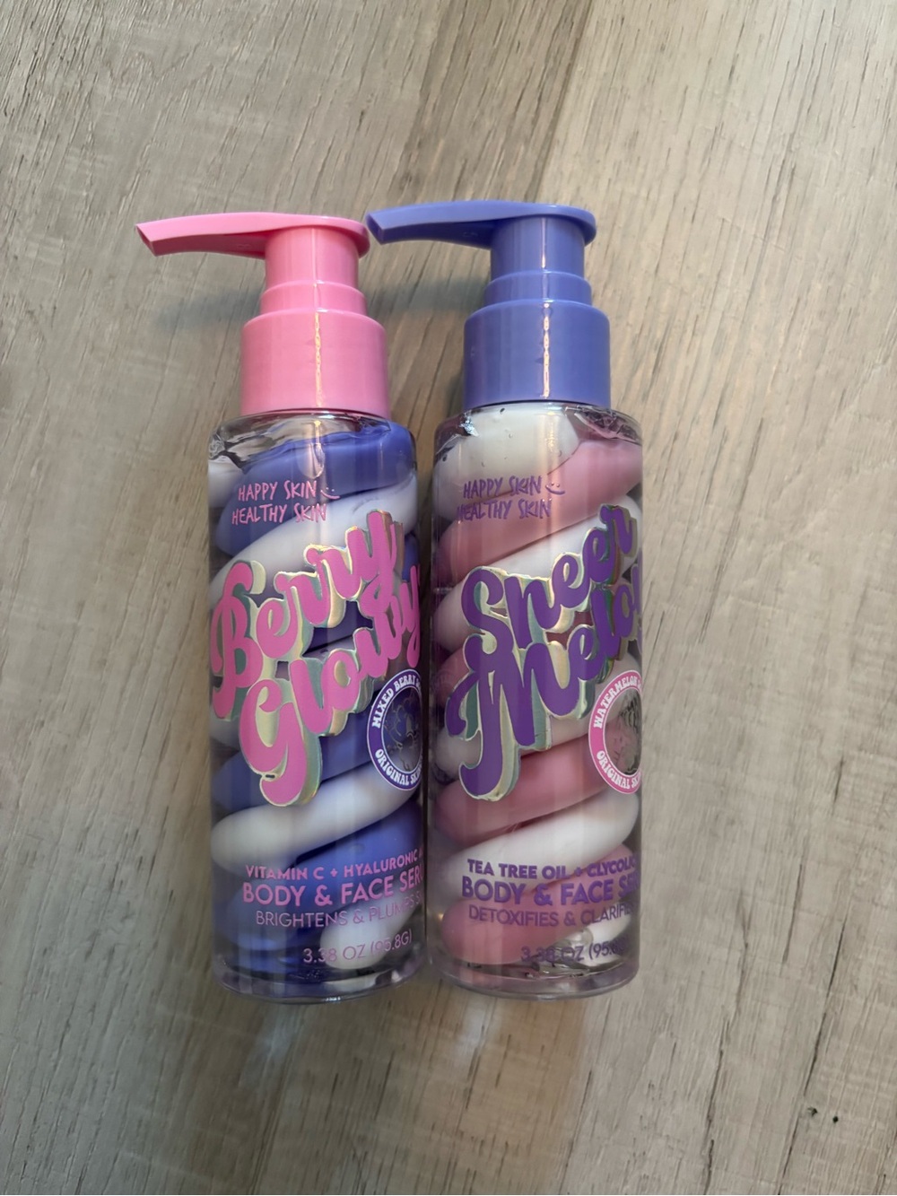 Berry Glaze Body & Face Serum - Pink/Purple